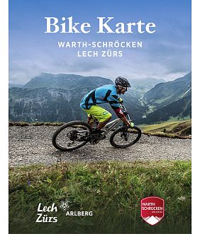 Bike Karte Warth-Schröcken, Lech-Zürs