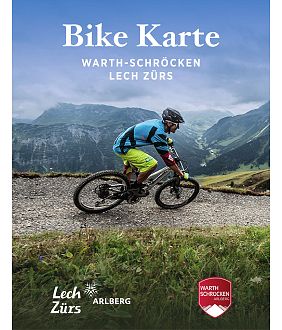 Bike Karte Warth-Schröcken, Lech-Zürs