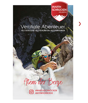 Kletterinfos - Vertikale Abenteuer 2022
